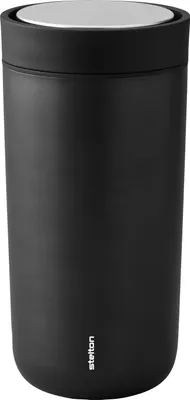 Image de Stelton To Go Click Gobelet isotherme 0.4 litre black metallic