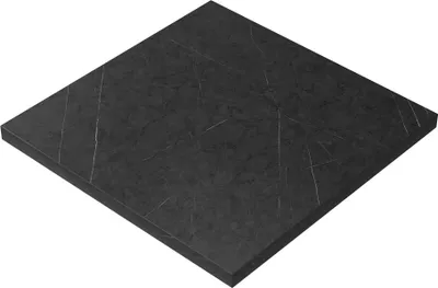 Produktbild von Gastro Tischplatte | Marmor Dunkel | 80x80 cm