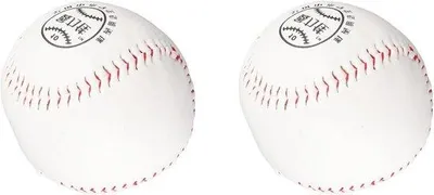 Image de Kit d'entraînement de softball souple, 2 pièces, pour l'école, la maison et l'extérieur