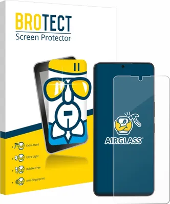Produktbild von BROTECT Schutzglas für Cubot Max 5 Schutzfolie Panzer Folie Glas Display Schutz klar