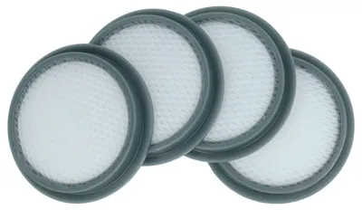 Produktbild von vhbw 4x Vormotorfilter kompatibel mit Candy 39300244 Matratzensauger, Staubsauger - Motorschutzfilter, Abwaschbar