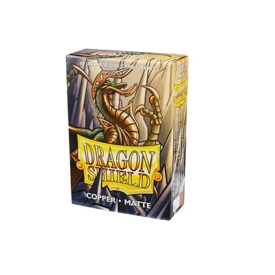Productafbeelding van 60 Dragon Shield sleeves, klein formaat, Japanse matte afwerking