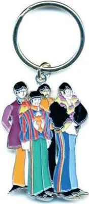 Produktbild von The Beatles - "Yellow Submarine" Schlüsselanhänger Band RO10382 (Einheitsgröße) (Bunt)