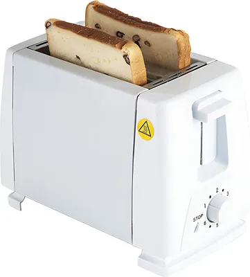 Produktbild von Toaster fuer 2 Scheiben, breiter Schlitz, mit 6 voreingestellten Temperaturen und Zeiteinstellungen, kleiner Brottoaster aus Edelstahl mit manueller Stoppfunktion und herausnehmbarer Kruemelschublade fuer die Kueche zu Hause und das Buero