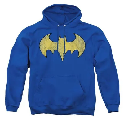 Image de DC Comics - Sweat à capuche pour hommes/femmes, modèle unie TV40416 (Taille L) (Bleu roi), Image générée par une IA