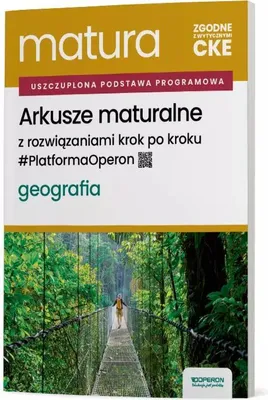 Obrázok produktu pre Matura 2026 Geografia Arkusze maturalne Zakres rozszerzony