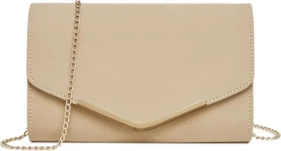 Produktbild von Miss Lulu Damen Umschlag Clutch Abendtasche Elegant mit Kette - Hochzeit Party Prom