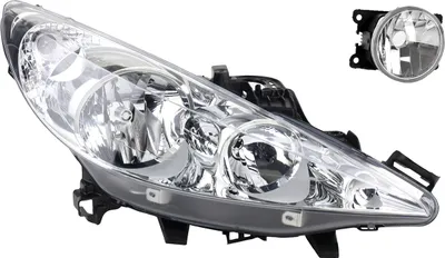 Immagine prodotto di Johns, Fari alogeni adatti per Peugeot 207 02/06- H1 H7 Re. Passeggero + fendinebbia. 620695 6206N0 9685425280