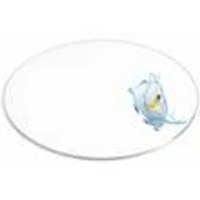 Produktbild von Beautex transparentes Tischset Platzset Tischschutz, abwischbar, mattiert,Rund33x33cm