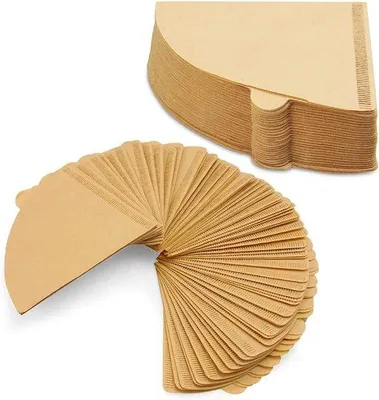 Produktbild von Famanu Kaffeefilterpapier - Set mit 200 unbleichten Einwegfiltern - Größe 02