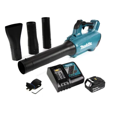 Produktbild von Makita DUB 184 RT1 Akku Gebläse 18 V Brushless + 1x Akku 5,0 Ah + Ladegerät