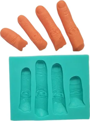 Produktbild von Silikonform für Zuckerpaste 3D FINGERS