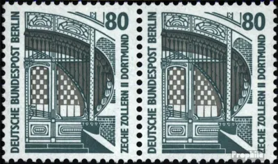 Produktbild von Briefmarken Berlin (West) 1987 Mi 796A wP waagerechtes Paar gestempelt Sehenswürdigkeiten