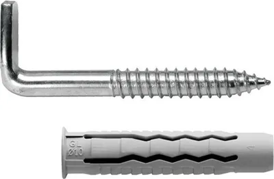 Productafbeelding van Wolfpack Hygiëneset Alcayata met schroefdraad Ø 12 x 60 mm. Voor warmwaterboilers / geisers