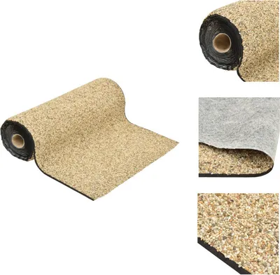 Zdjęcie produktu dla vidaXL Wyściółka kamienna naturalny piasek 1000x60 cm - Akcesoria do fontann i oczek wodnych