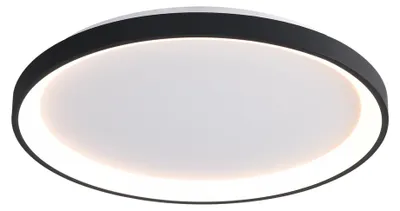 Zdjęcie produktu dla Plafon LED okrągły RADEN czarny 40W Odcienie bieli 2400lm metal wym:6,5x48x48cm IP20 Italux