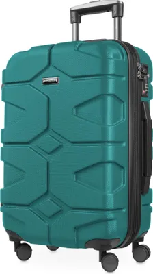 Immagine prodotto di HAUPTSTADTKOFFER - X-Kölln - Valigia a mano con soffietto espandibile 4 ruote robusta valigia rigida espandibile, chiusura TSA 50 L, verde acqua