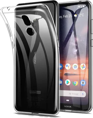Produktbild von Schutzhülle für Nokia 3.2 Hülle Transparent Slim Cover Clear Case