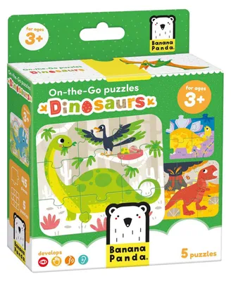Image de Banana Panda - Dinosaure en puzzle - 16st.