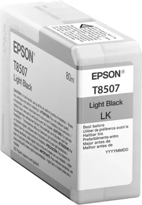 Produktbild von Epson Tintenpatrone light black T 850 80 ml               T 8507