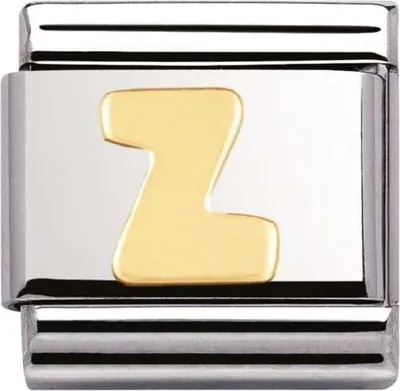 Produktbild von Nomination 030101/26 Charm Classic Gold Buchstabe Z