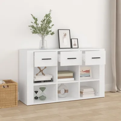 Obrázek produktu pro vidaXL Příborník bílý 100x30x59,5 cm výrobek z odvozeného dřeva