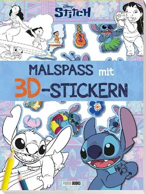 Produktbild von Disney Stitch: Malspaß mit 3D-Stickern
