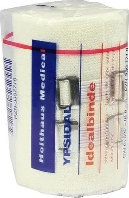 Produktbild von IDEALBINDE YPSIDAL 8 cmx5 m Zellgl.+Schacht.m.Kl.