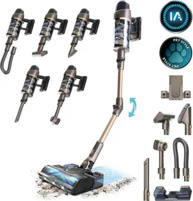 Image de Aspirador Vertical Cecotec Conga Rockstar RX90 AI AquaPet Flex 850W Bege