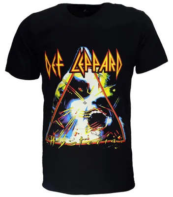 Zdjęcie produktu dla Koszulka Def Leppard „Hysteria” – oficjalny gadżet – rozmiar M