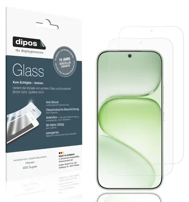 Image de 2x Protection ecrán pour Honor 600 Super mat Verre souple Film Protecteur 9H dipos
