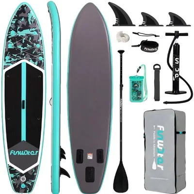 Obrázok produktu pre Doska na paddleboarding, nafukovacia, maximálna nosnosť 165 kg, model SUPFW32C