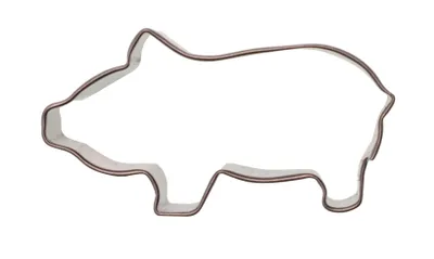 Immagine prodotto di Westmark 35462291 Tagliabiscotti a forma di maiale | lavabile in lavastoviglie | 6 cm, acciaio inox