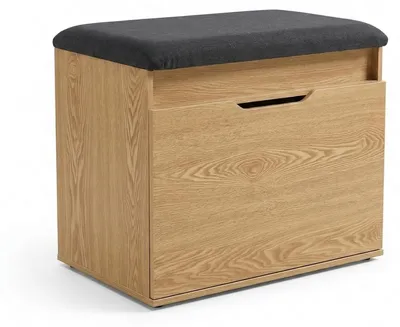 Produktbild von Schuhschrank mit Sitzfläche und Stauraum VIRA, 60 x 50 x 35 cm