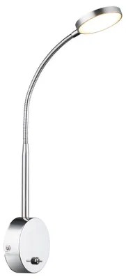 Produktbild von LED Wandleuchte, Aluminium, flexibler Spot, H 51 cm
