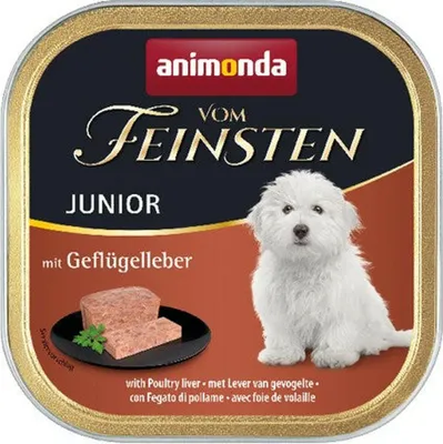 Image de Animonda Délicieux Junior au foie de volaille 150gx22
