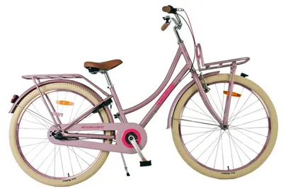 Produktbild von Volare Excellent Kinderfahrrad - Mädchen - 26 Zoll - Mattrosa - 3 Gänge
