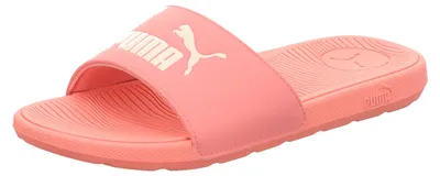 Produktbild von Puma Damen-Badepantolette Cool Cat 2.0 Wns Wild-Pink-Weiß, Farbe:rot, UK Größe:8