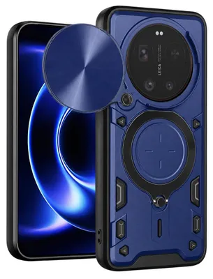 Zdjęcie produktu dla Techsuit CamGuard Pro etui z osłoną aparatu do Xiaomi 17 Ultra - niebieskie