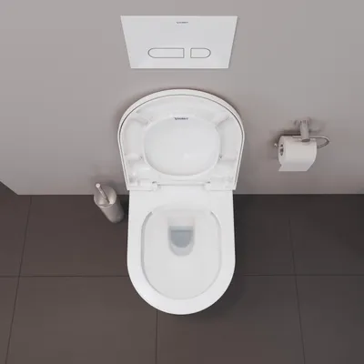Produktbild von Wand-Tiefspül-WC D-NEO rimless, inkl. Durafix weiß weiß