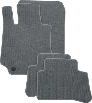 Produktbild von Autoteppich 4-teilig Remo silber (B001) Porsche 911 Carrera / Coupe (Typ 997) ab 2004-11/2011