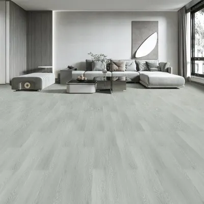 Produktbild von 36 Dielen PVC Bodenbelag Vinylboden Vinyl Fliesen Laminatboden Fußboden Selbstklebend Bodenfliesen Bodenaufkleber Grau 5m²