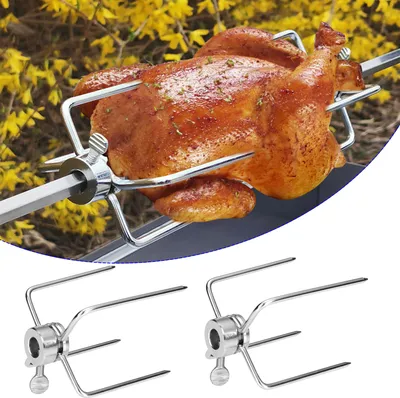 Aghi Per Carne In Acciaio Inox - 2 Pezzi, Per Fissare Cibo Su Spiedini Da Griglia - Foto 7