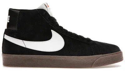 Produktbild von Nike SB Zoom Blazer Mid Black White Dark Gum - EU 43
