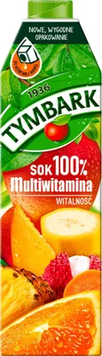 Obrázek produktu pro Tymbark Juice 100% multivitamín 1 l