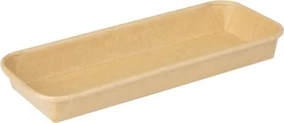 Obrázok produktu pre Recyklovateľné podstavce na sushi misky Fiesta č. 2 220x90mm (300 kusov)