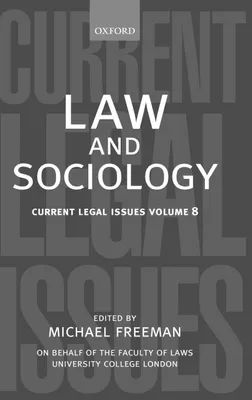 Produktbild von Law and Sociology