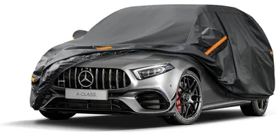 Zdjęcie produktu dla Autoplane, wodoodporny i oddychający, do samochodów Mercedes A-klasy (2012-2025), kolor: czarny