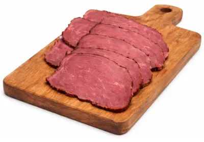 Image de Jambon de bœuf tranché, 100 g - Bukowina