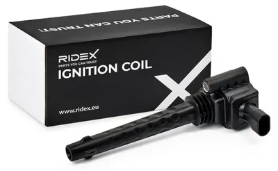 Produktbild von RIDEX 689C0390 Zündspule für FIAT 500 (312) 500 C (312) PUNTO (199) Panda Schrägheck (312, 319) für ALFA ROMEO MITO (955)